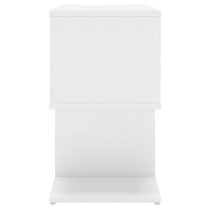 vidaXL Bedside Cabinets 2 pcs White 50x30x51.5 cm Engineered Wood