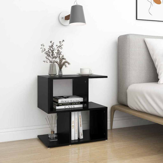 806367 vidaXL Bedside Cabinets 2 pcs Black 50x30x51,5 cm Engineered Wood