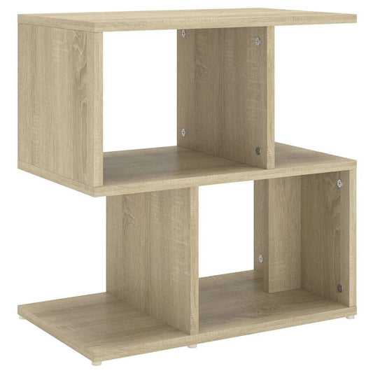 806370 vidaXL Bedside Cabinet Sonoma Oak 50x30x51,5 cm Engineered Wood