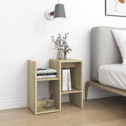 vidaXL Bedside Cabinet Sonoma Oak 50x30x51.5 cm Engineered Wood