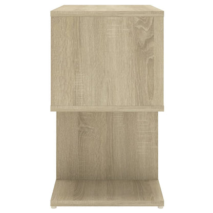 vidaXL Bedside Cabinet Sonoma Oak 50x30x51.5 cm Engineered Wood