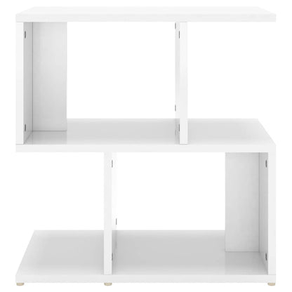 806377 vidaXL Bedside Cabinets 2 pcs High Gloss White 50x30x51,5 cm Engineered Wood
