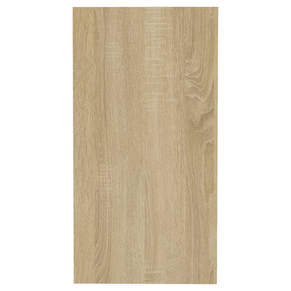 vidaXL Side Table Sonoma Oak 50x26x50 cm Engineered Wood