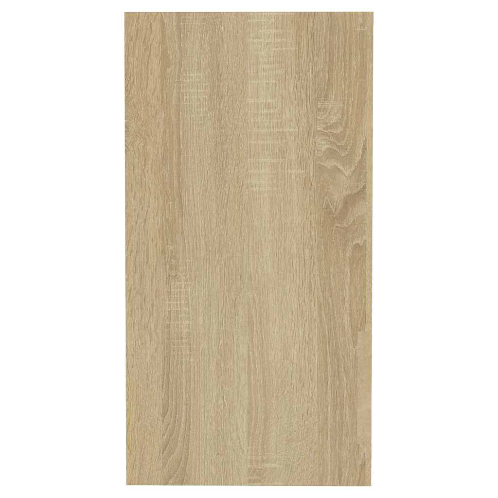 806690 vidaXL Side Table Sonoma Oak 50x26x50 cm Engineered Wood