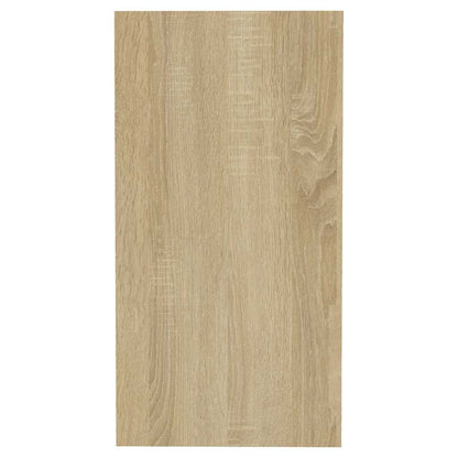 806690 vidaXL Side Table Sonoma Oak 50x26x50 cm Engineered Wood