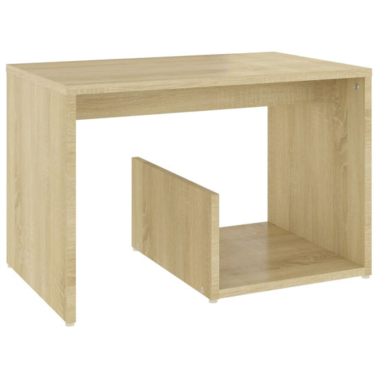 806699 vidaXL Side Table Sonoma Oak 59x36x38 cm Engineered Wood