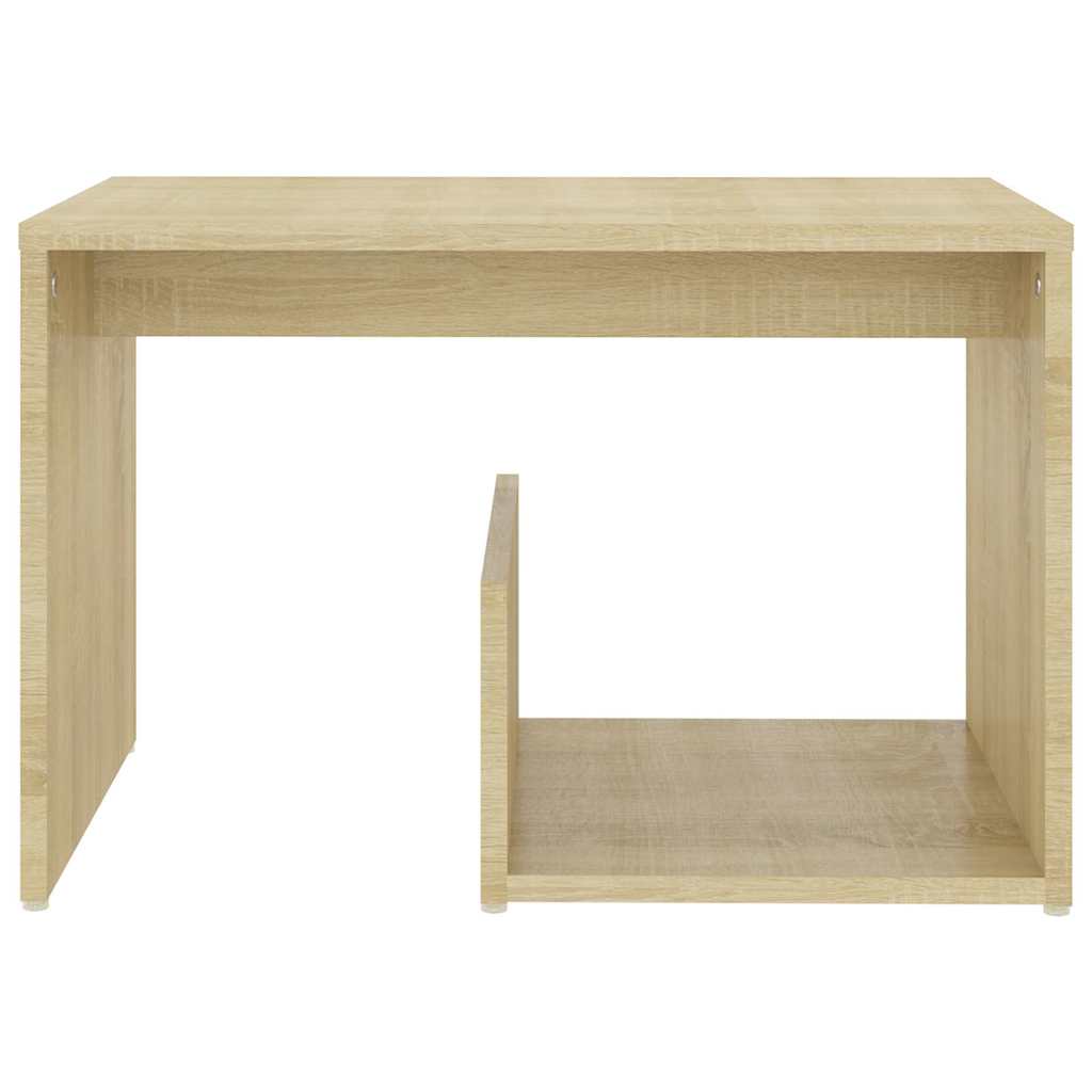 806699 vidaXL Side Table Sonoma Oak 59x36x38 cm Engineered Wood