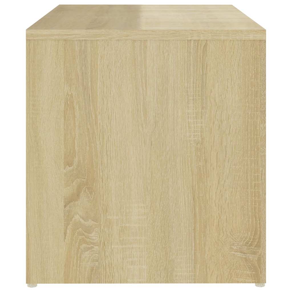 806699 vidaXL Side Table Sonoma Oak 59x36x38 cm Engineered Wood
