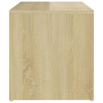 806699 vidaXL Side Table Sonoma Oak 59x36x38 cm Engineered Wood