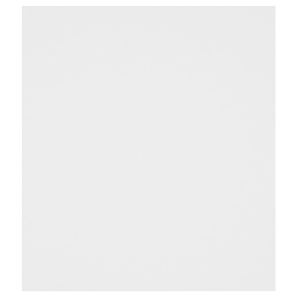 vidaXL Side Table White 60x40x45 cm Engineered Wood