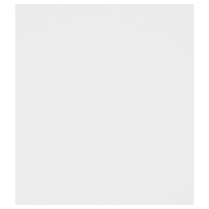 vidaXL Side Table White 60x40x45 cm Engineered Wood