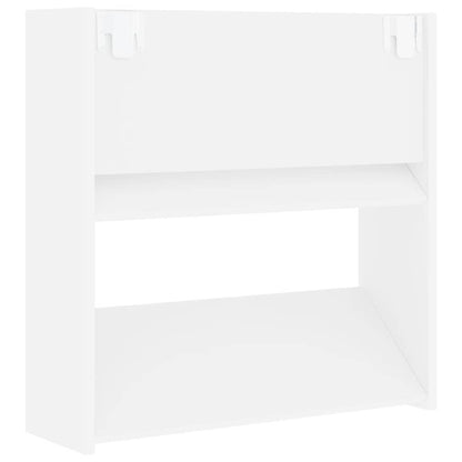 vidaXL Wall Shoe Cabinets 4 pcs White 60x18x60 cm Engineered Wood