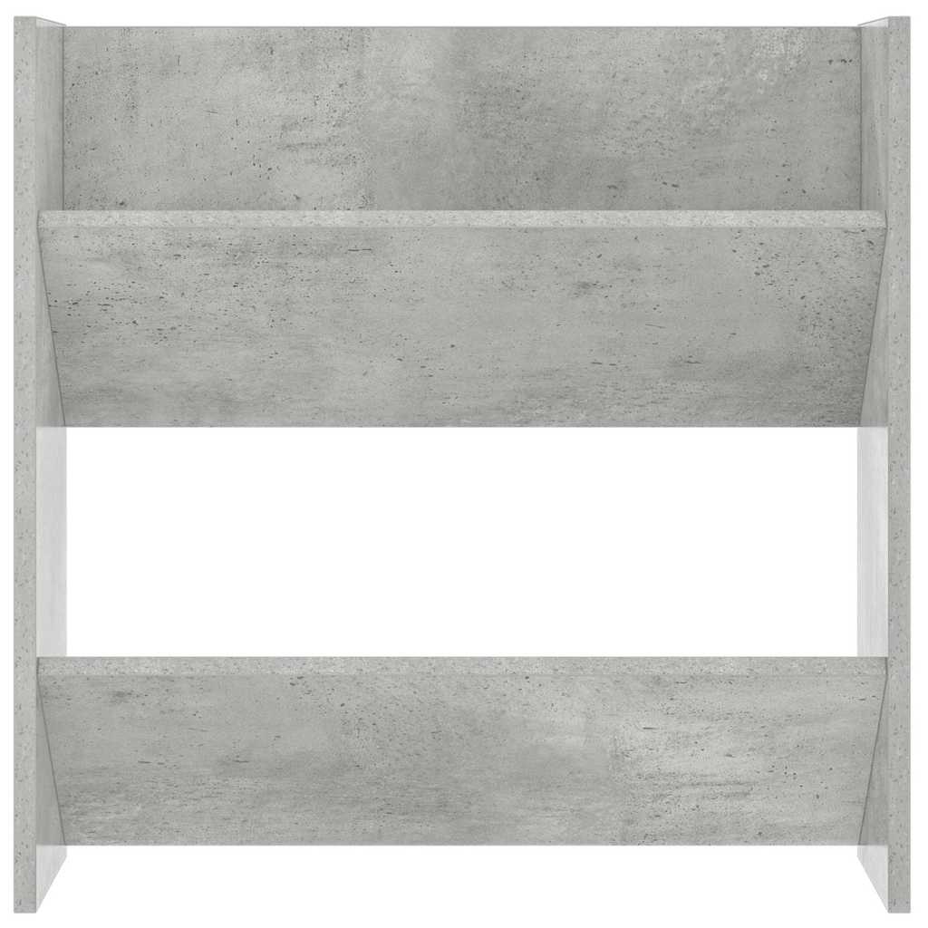 vidaXL Wall Shoe Cabinet Concrete Grey 60x18x60 cm Engineered Wood