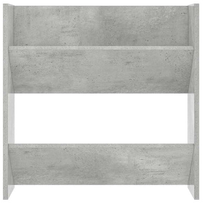 vidaXL Wall Shoe Cabinet Concrete Grey 60x18x60 cm Engineered Wood