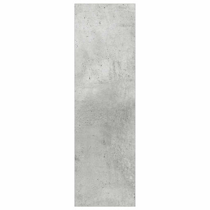 vidaXL Wall Shoe Cabinets 2 pcs Concrete Grey 60x18x60 cm