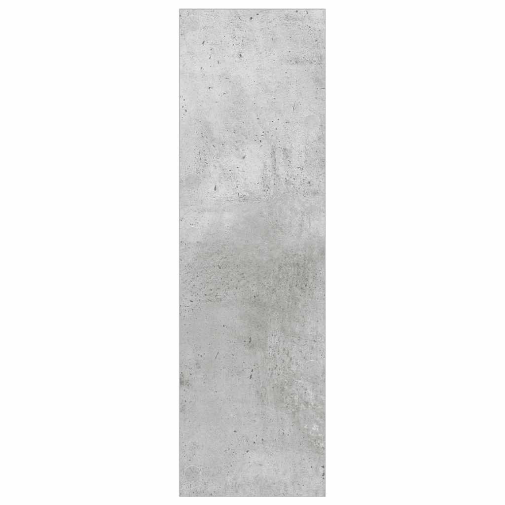 vidaXL Wall Shoe Cabinets 2 pcs Concrete Grey 60x18x60 cm Engineered Wood