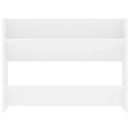 vidaXL Wall Shoe Cabinet White 80x18x60 cm Engineered Wood