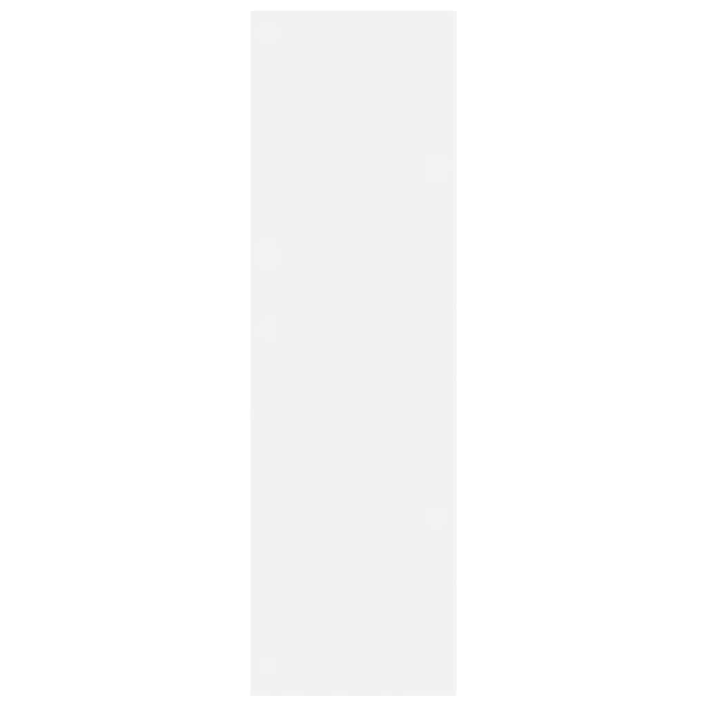 vidaXL Wall Shoe Cabinet White 80x18x60 cm Engineered Wood