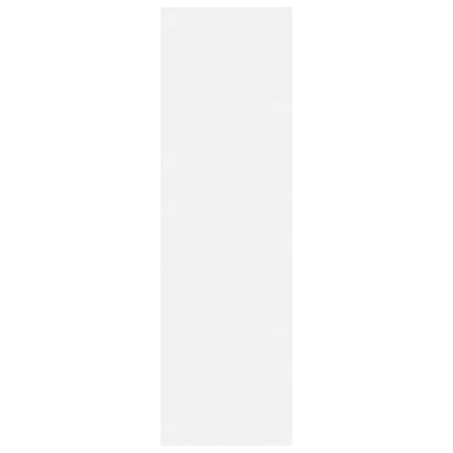 vidaXL Wall Shoe Cabinet White 80x18x60 cm Engineered Wood