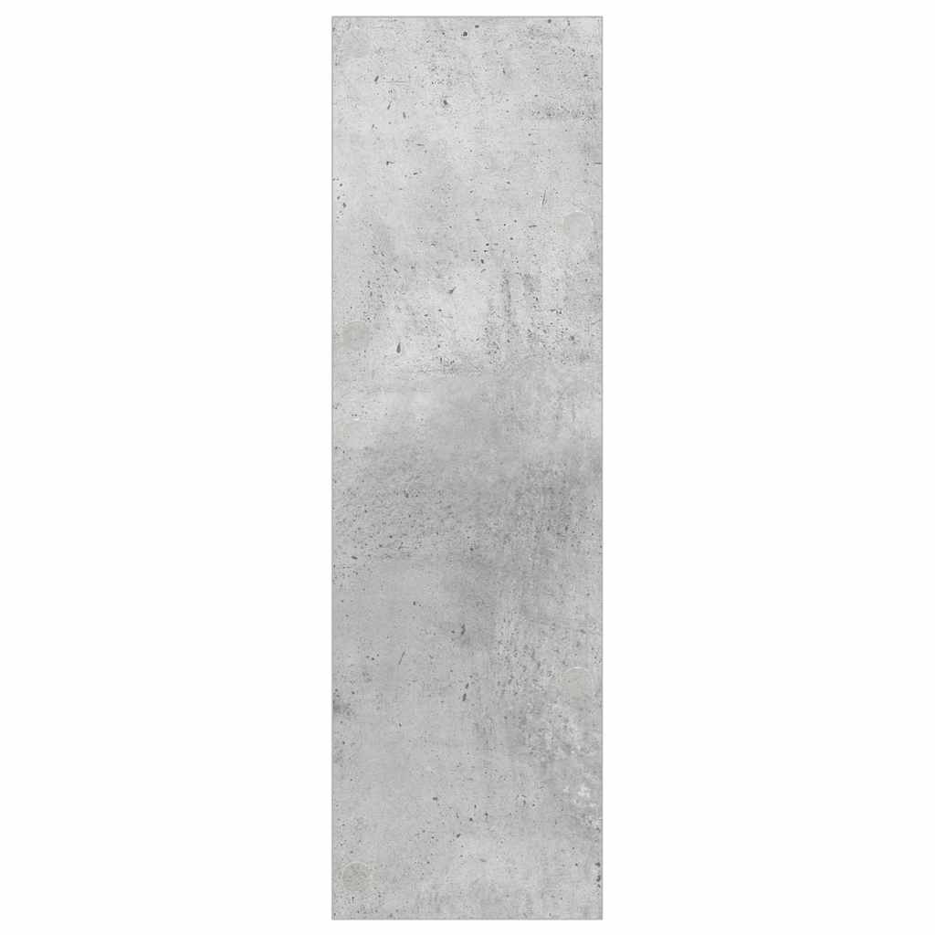 vidaXL Wall Shoe Cabinet Concrete Grey 80x18x60 cm Engineered Wood