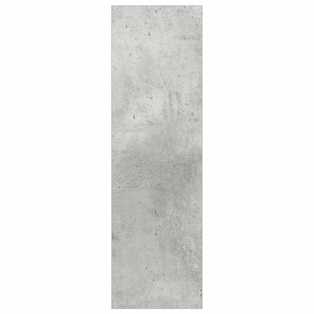 vidaXL Wall Shoe Cabinets 2 pcs Concrete Grey 80x18x60 cm Engineered Wood