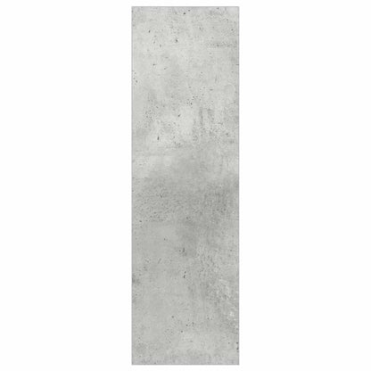 vidaXL Wall Shoe Cabinets 2 pcs Concrete Grey 80x18x60 cm Engineered Wood