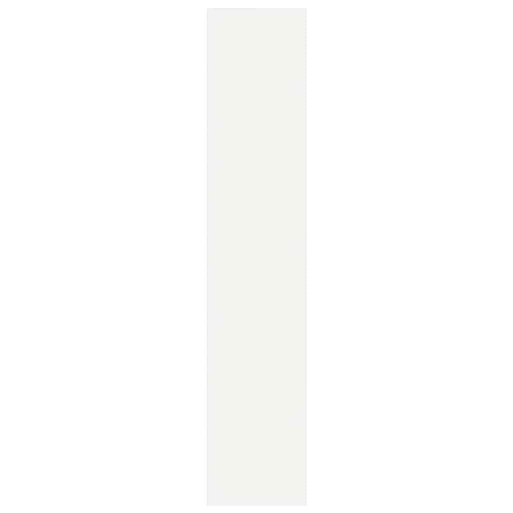 806759 vidaXL Wall Shoe Cabinet White 60x18x90 cm Engineered Wood