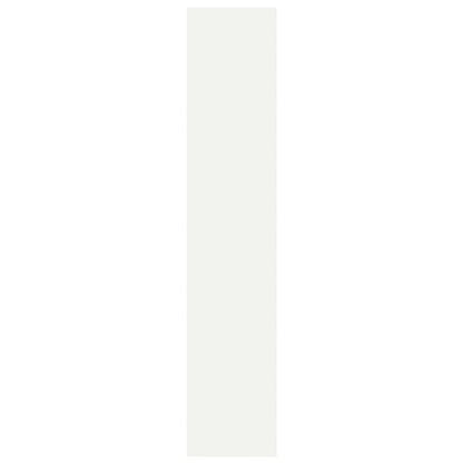 vidaXL Wall Shoe Cabinet White 60x18x90 cm Engineered Wood