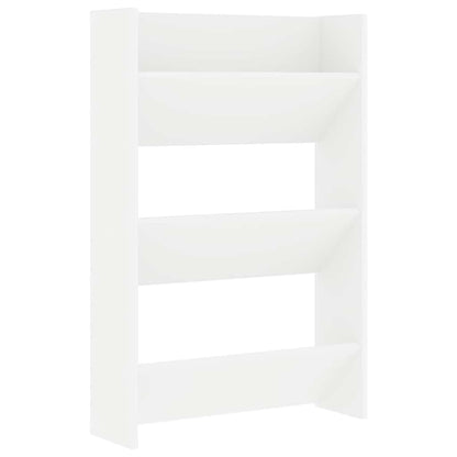 vidaXL Wall Shoe Cabinets 2 pcs  White 60x18x90 cm Engineered Wood