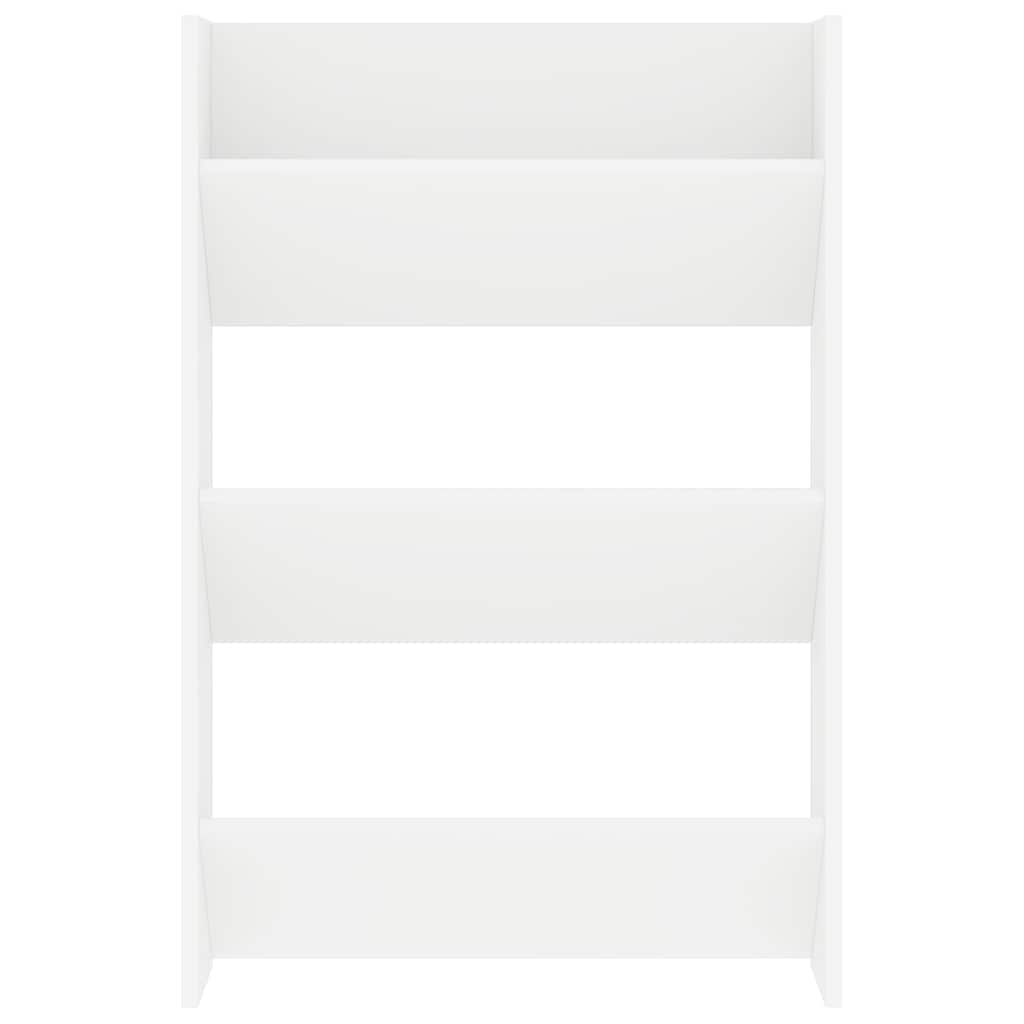 vidaXL Wall Shoe Cabinets 2 pcs White 60x18x90 cm Engineered Wood