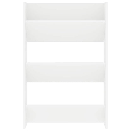 vidaXL Wall Shoe Cabinets 2 pcs White 60x18x90 cm Engineered Wood