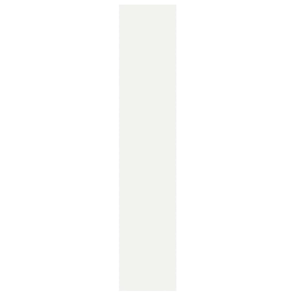 vidaXL Wall Shoe Cabinets 2 pcs  White 60x18x90 cm Engineered Wood