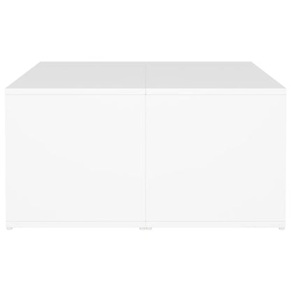 vidaXL Coffee Tables 4 pcs White 33x33x33 cm Engineered Wood