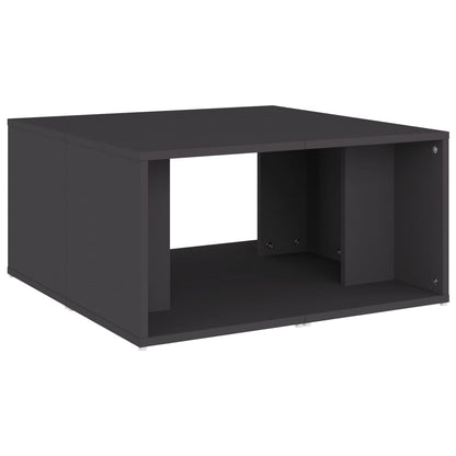 vidaXL Coffee Tables 4 pcs Grey 33x33x33 cm Engineered Wood