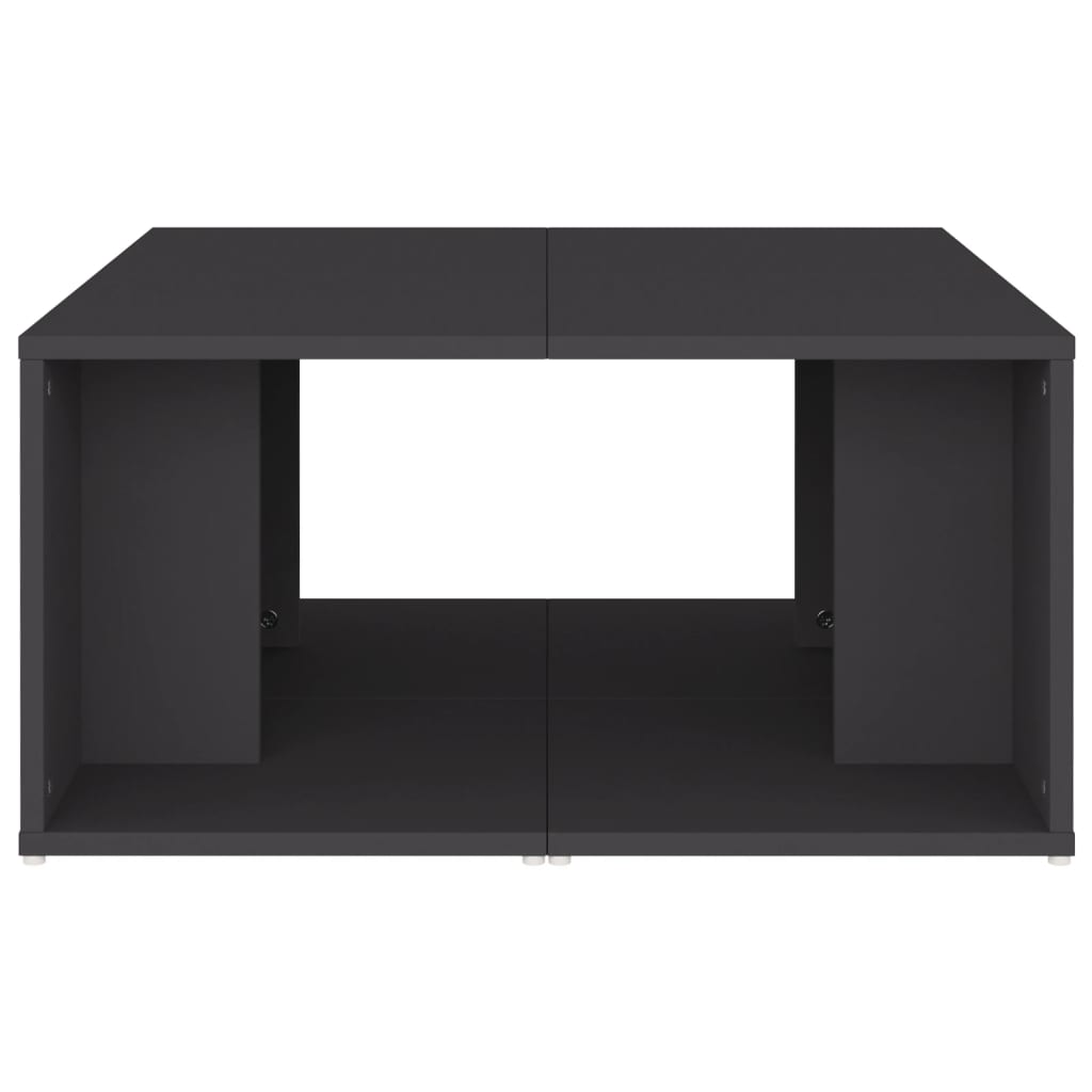 vidaXL Coffee Tables 4 pcs Grey 33x33x33 cm Engineered Wood