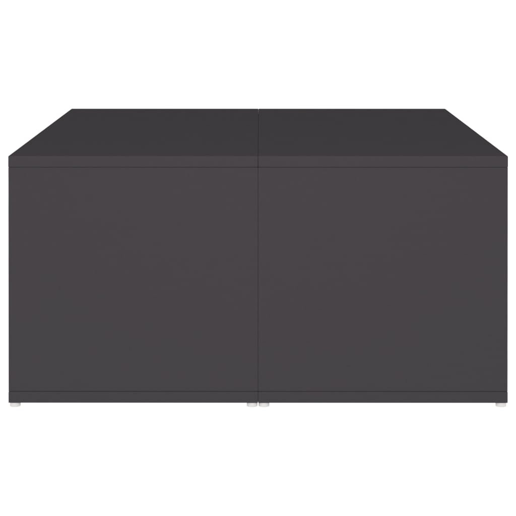vidaXL Coffee Tables 4 pcs Grey 33x33x33 cm Engineered Wood