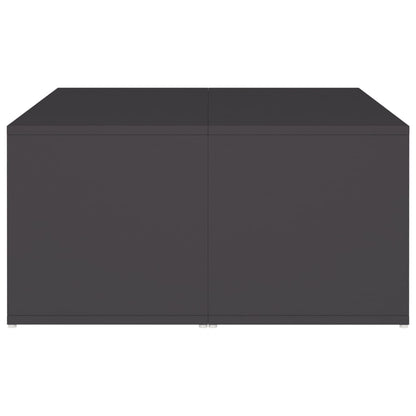 vidaXL Coffee Tables 4 pcs Grey 33x33x33 cm Engineered Wood