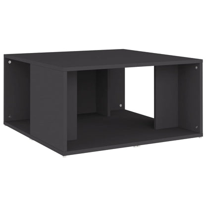 vidaXL Coffee Tables 4 pcs Grey 33x33x33 cm Engineered Wood