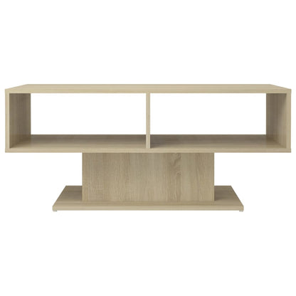 vidaXL Coffee Table Sonoma Oak 103.5x50x44.5 cm Engineered Wood