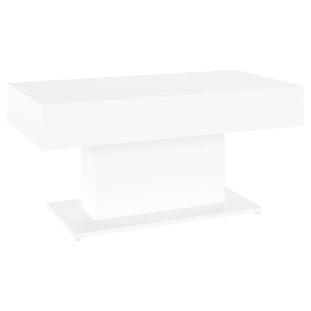vidaXL Coffee Table | White | Engineered Wood | Medium | Durable | Coffee Table