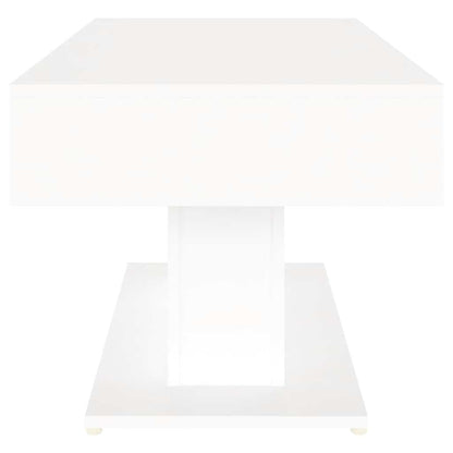 vidaXL Coffee Table | White | Engineered Wood | Medium | Durable | Coffee Table