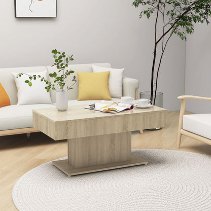 vidaXL Coffee Table | Sonoma Oak | Engineered Wood | Medium | Durable