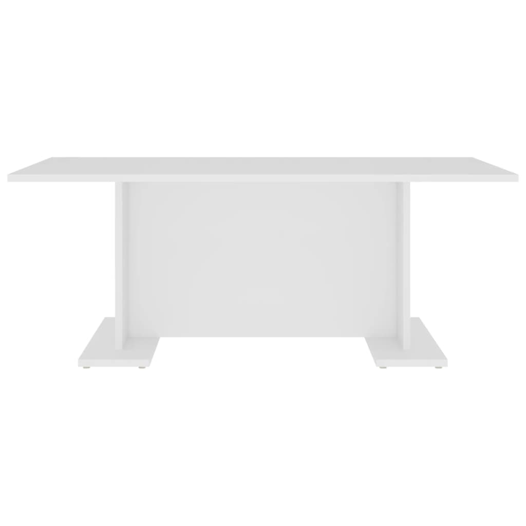 vidaXL Coffee Table White 103.5x60x40 cm Engineered Wood