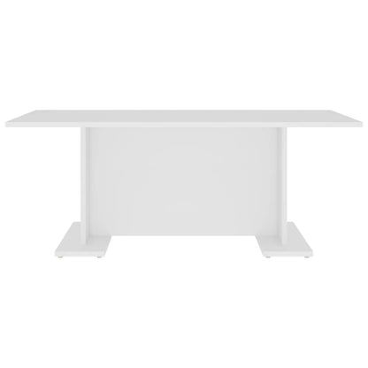 vidaXL Coffee Table White 103.5x60x40 cm Engineered Wood