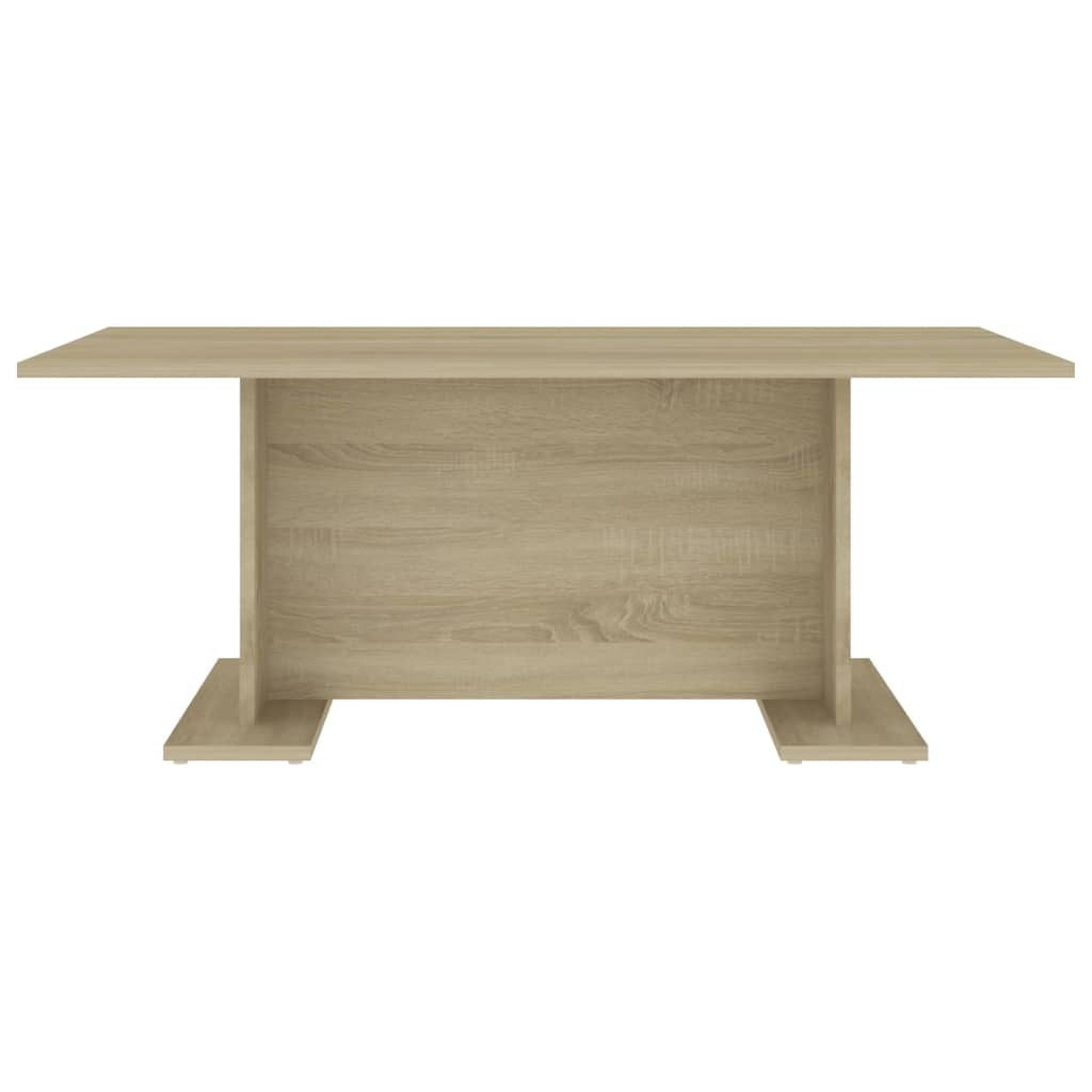 vidaXL Coffee Table Sonoma Oak 103.5x60x40 cm Engineered Wood