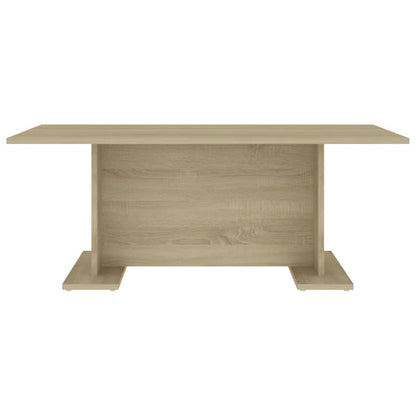 vidaXL Coffee Table Sonoma Oak 103.5x60x40 cm Engineered Wood