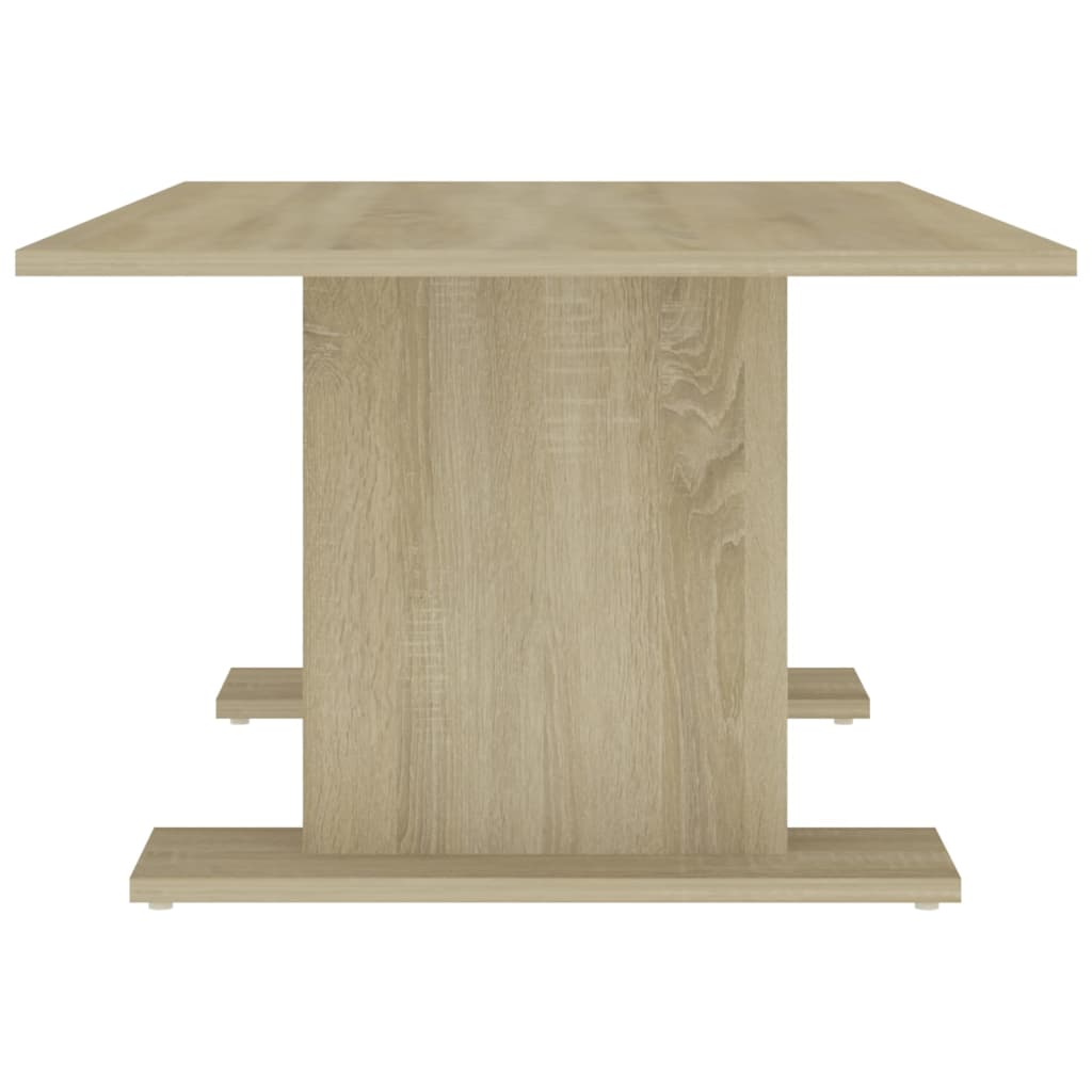 vidaXL Coffee Table Sonoma Oak 103.5x60x40 cm Engineered Wood