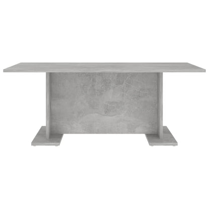vidaXL Coffee Table Concrete Grey 103.5x60x40 cm Engineered Wood