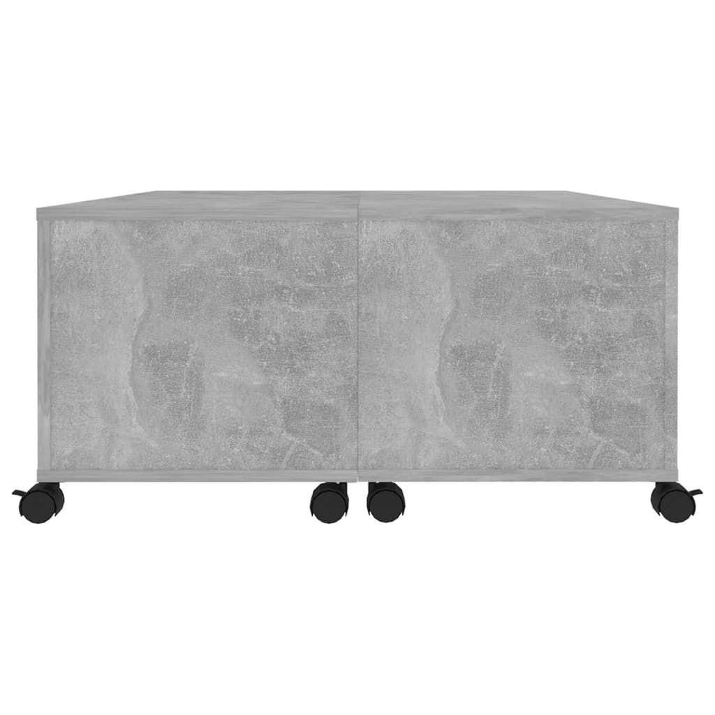 vidaXL Coffee Table | Concrete Grey | Engineered Wood | Medium |  Extendable
