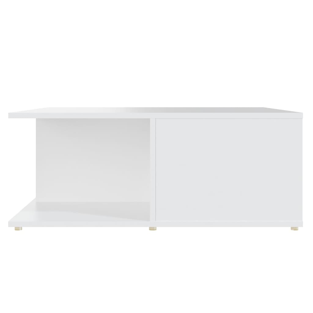 vidaXL Coffee Table White 80x80x31 cm Engineered Wood